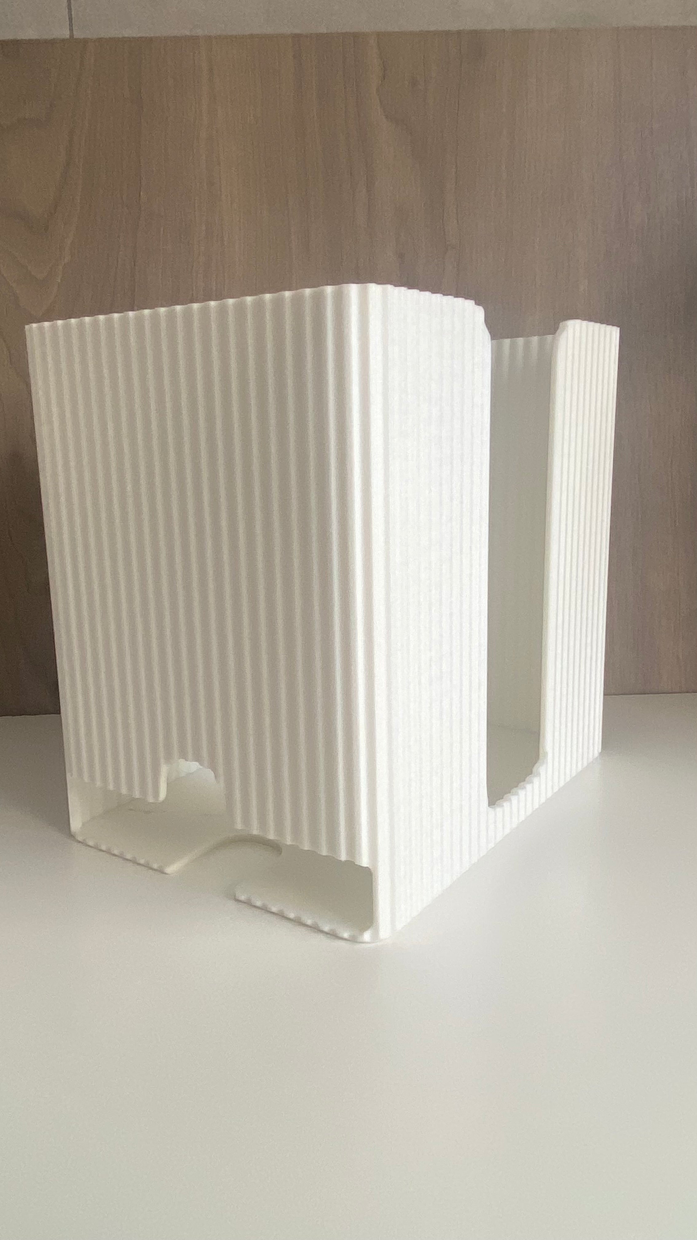 Ribbed Luxe Nappy Dispenser
