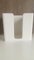 Ribbed Luxe Nappy Dispenser