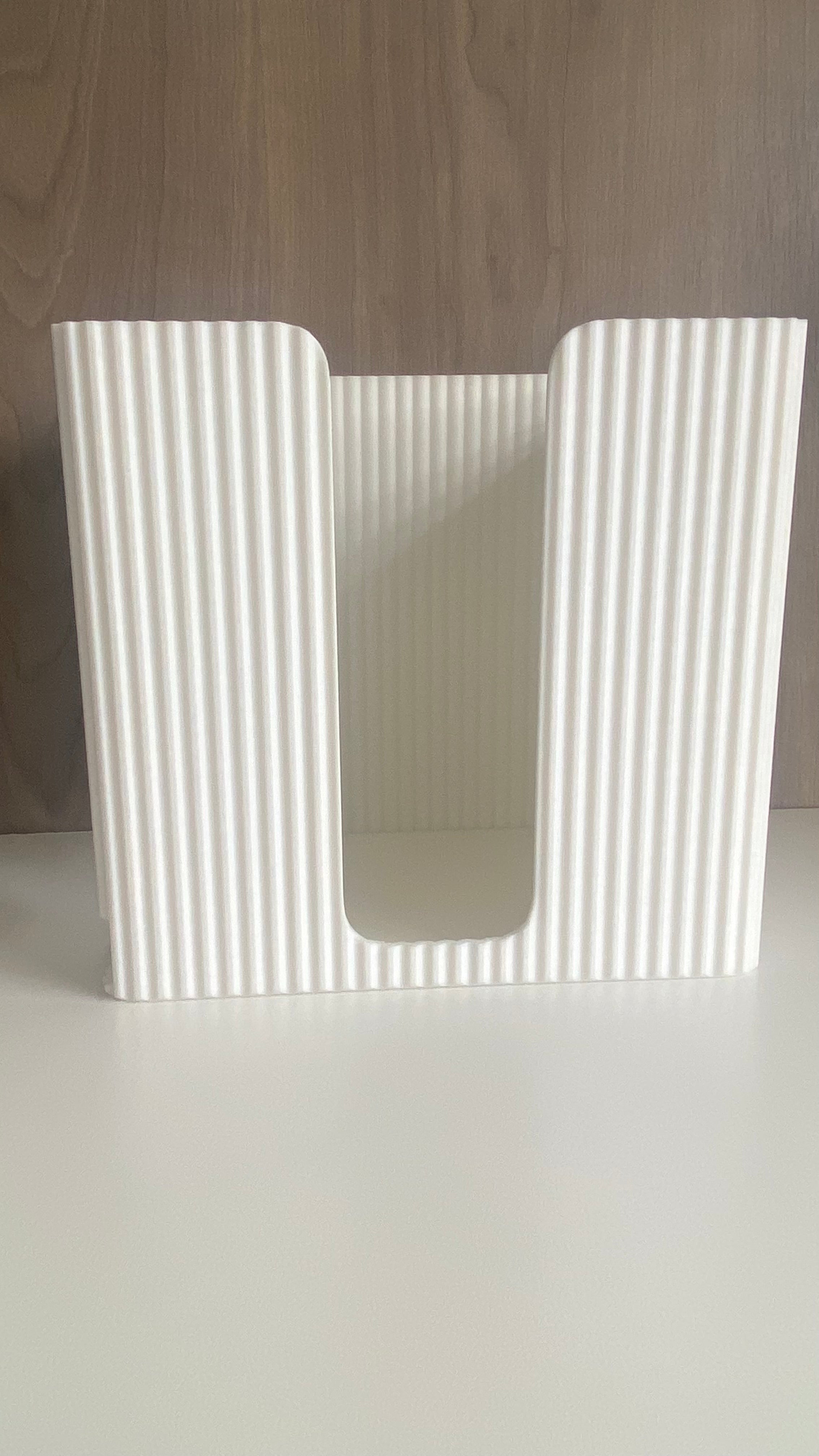 Ribbed Luxe Nappy Dispenser